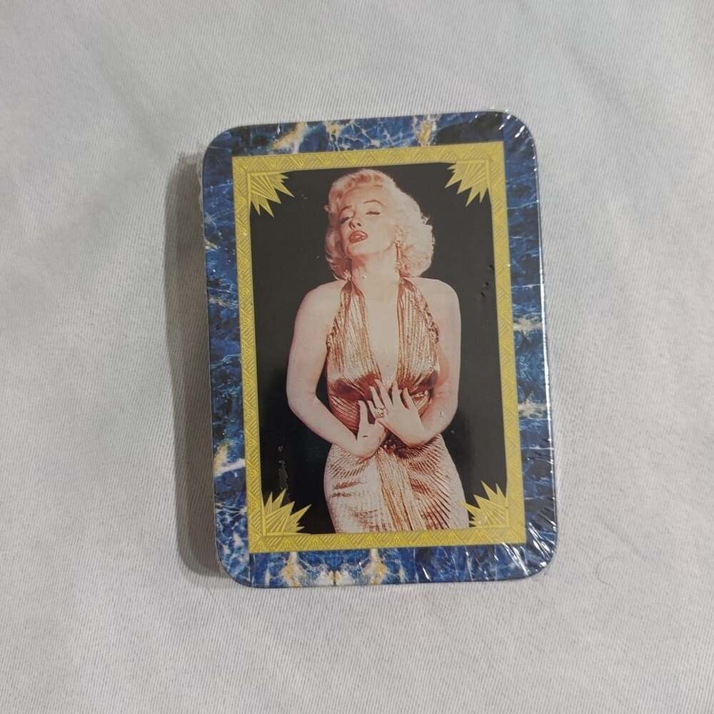 Vintage 1990 Marilyn Monroe Hamilton Gifts Tin Metal Storage